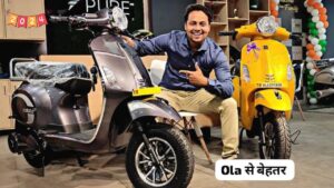 ओला का खोला बनाने आई, Pure EV Eqluto 7G 160 km रेंज के साथ, सबसे सस्ती