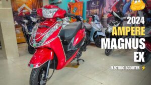 Own the Ampere Magnus EX Electric Scooter for ₹2,435/Month: Price, Features, and EMI